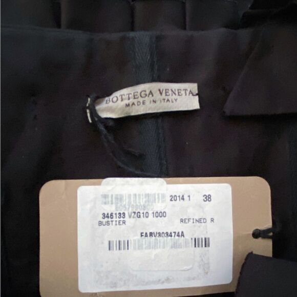 Bottega Veneta Pleated Ruffle One Shoulder Top size 38/us size 2 - Picture 8 of 9